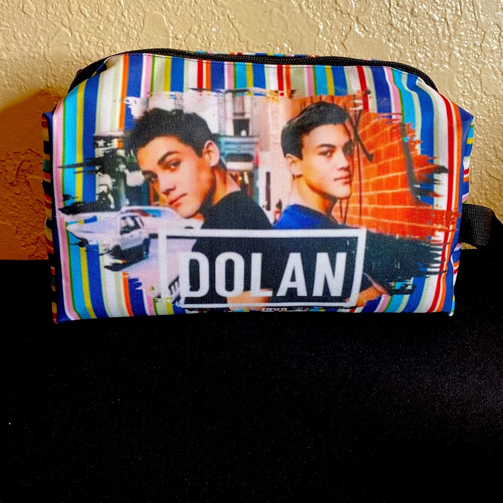 Dolan Twins Cosmetic Bag NWOT